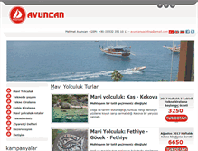 Tablet Screenshot of maviturturkiye.com